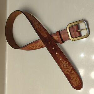 Tan Leather Belt